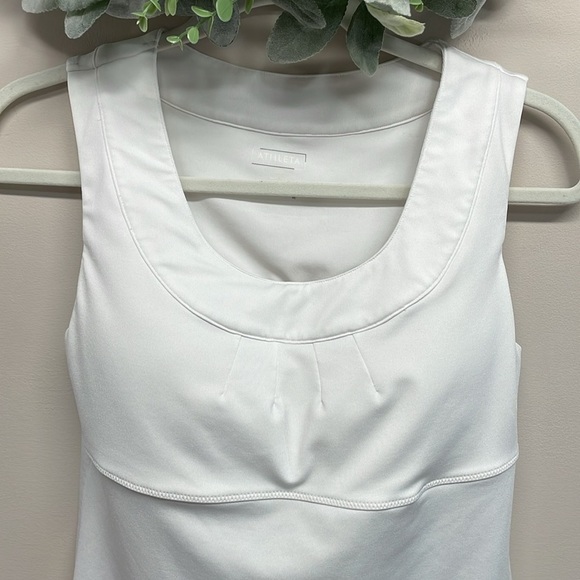 Athleta Inner Strength Built In Bra Tank Top White 36C - Picture 2 of 16